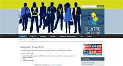 Desktop Screenshot of clubtpe.fr